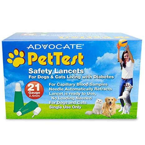 Advocate PetTest Safety Lancets - 21G x 2.4mm