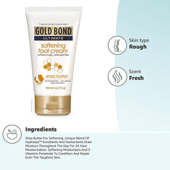 Gold Bond Ultimate Softening Foot Cream Ingredients