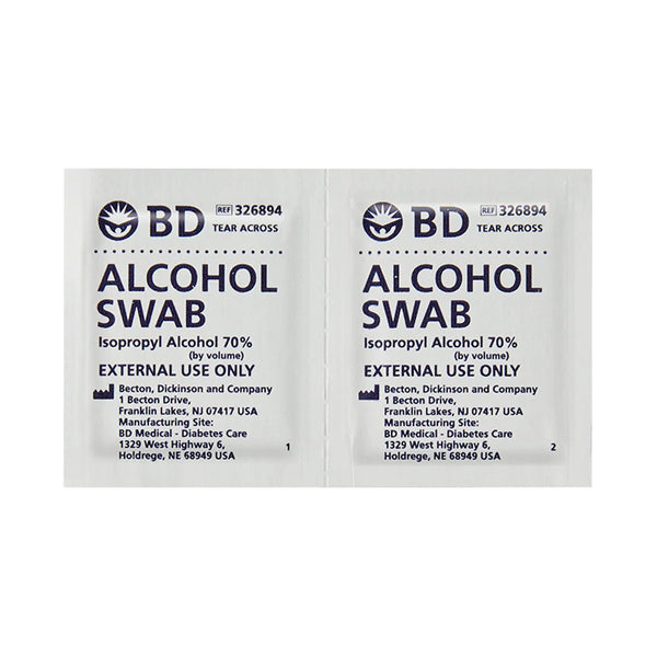 Bd alcohol pads discount