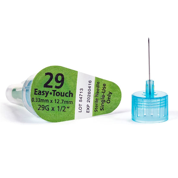 EasyTouch Pen Needles - 29G 12.7mm 100/bx | Diabetic Warehouse EasyTouch Pen Needles - 29G 12.7mm 100/bx | Diabetic Warehouse