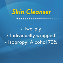 ReliOn Alcohol Swab Skin Cleanser