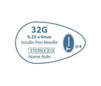 Droplet Pen Needle, 32G 4mm - 100 ct