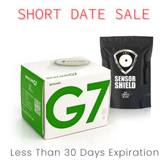 Dexcom G7 Sensor - Pack of 1 (Short-Dated) + 1 Free Sensor Shield Patches (20ct)