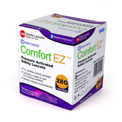 Clever Choice Comfort EZ Safety Lancets 28G - 100ct