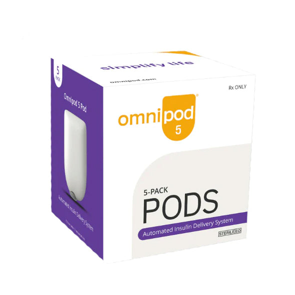Omnipod 5 - Pack of 5 Pods