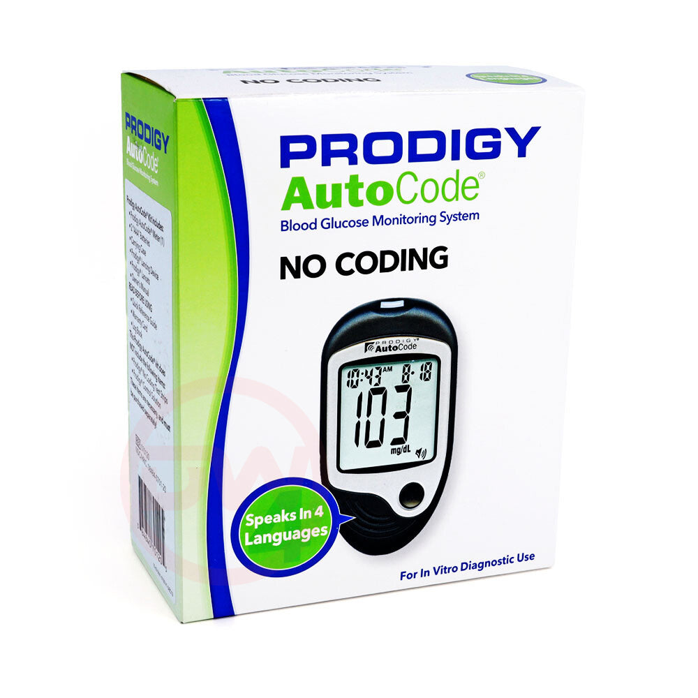 Prodigy Autocode Talking Glucose Meter Kit