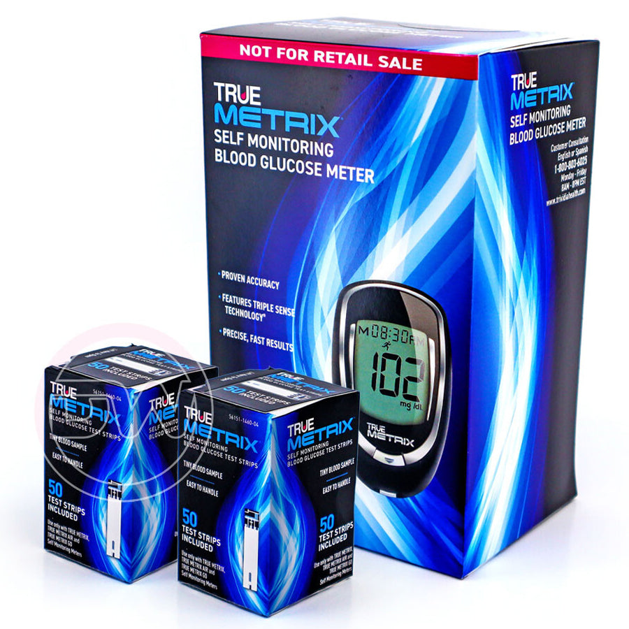 TRUE Metrix Meter Combo Meter 100 Test Strips True metrix meter combo meter 100 test strips