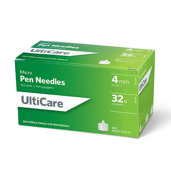 UltiCare Micro Pen Needles - 4mm 32G