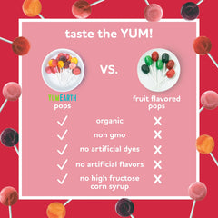 YumEarth Organic Lollipops Comparison