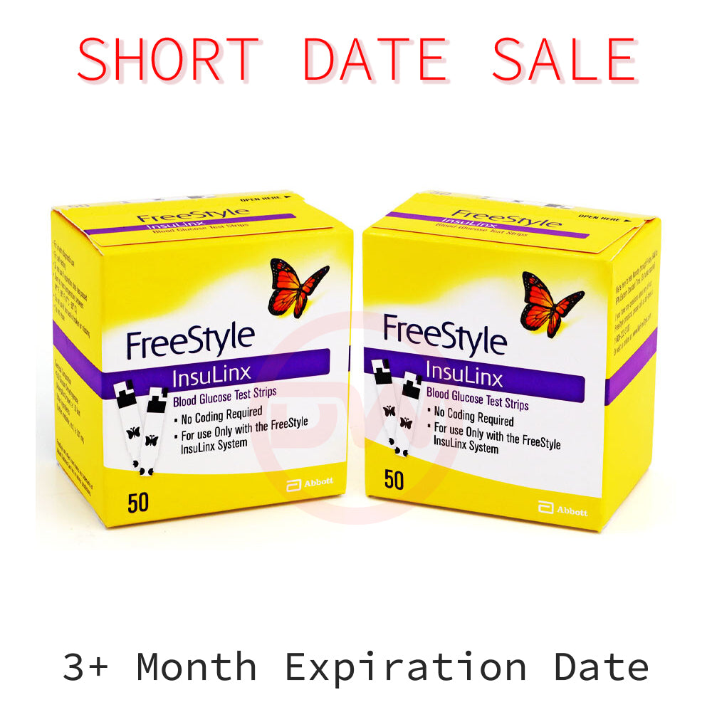 What Is Freestyle Insulinx FreeStyle InsuLinx Test Strips 100ct - Short Dated - 3 Months