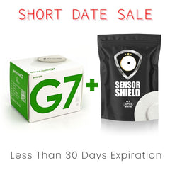 Dexcom G7 Sensor - Pack of 1 (Short-Dated) + 1 Free Sensor Shield Patches (20ct)