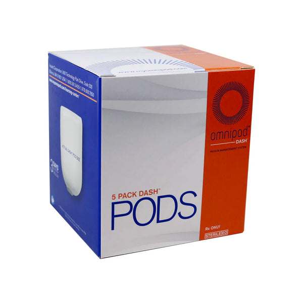 Omnipod Dash Pods for the Omnipod Dash System - 5 Pack