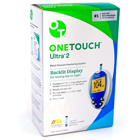 OneTouch Ultra Plus Flex Meter Blood Glucose Monitoring System | Wireless Bluetooth Smartphone Compatible