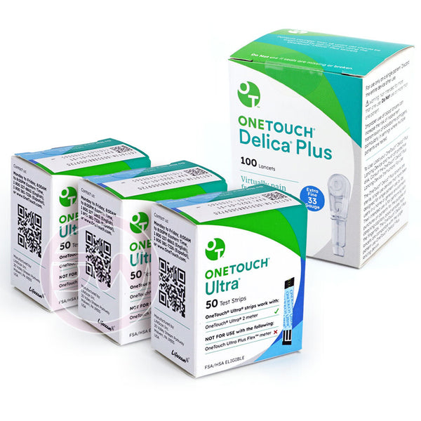 OneTouch Ultra Blood Glucose Test Strips
