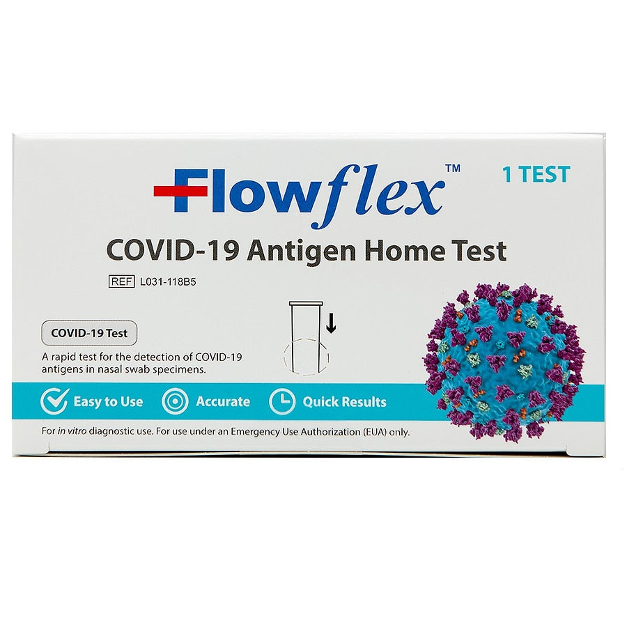 Flowflex COVID-19 Antigen Rapid Home Test Kit