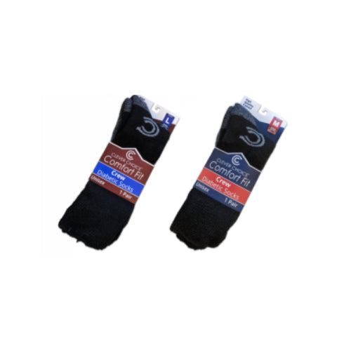 Clever Choice Comfort Fit Diabetic Crew Socks