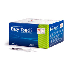 EasyTouch Insulin Syringes - 29G 1cc 1/2