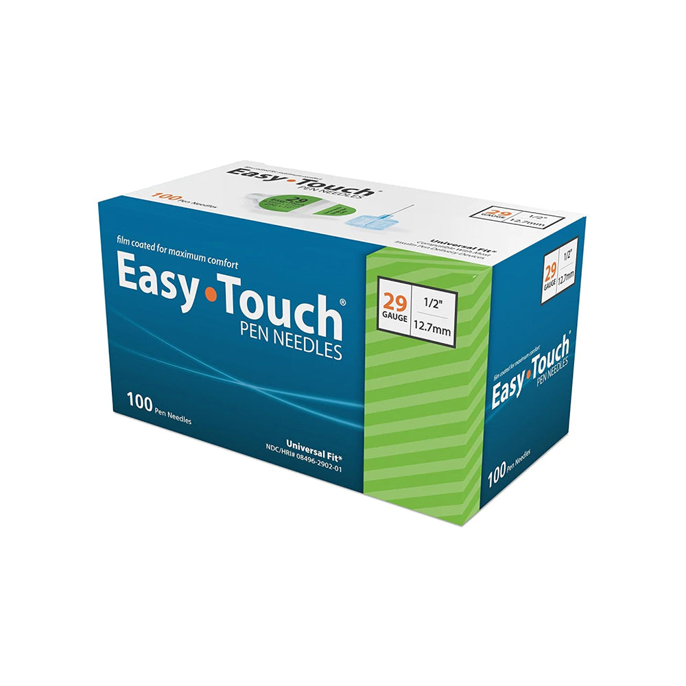 Easy Touch Easy Touch® Pen Needles – 50 count, 29g, 1/2″ (12.7mm
