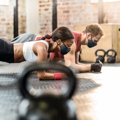 Exercise with Fitness Mask