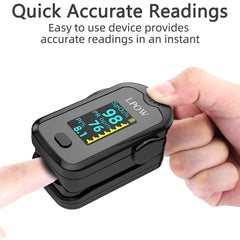 LPOW Fingertip Pulse Oximeter - Quick and Accurate
