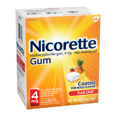 Nicorette Gum - 4mg - Fruit Chill 160ct