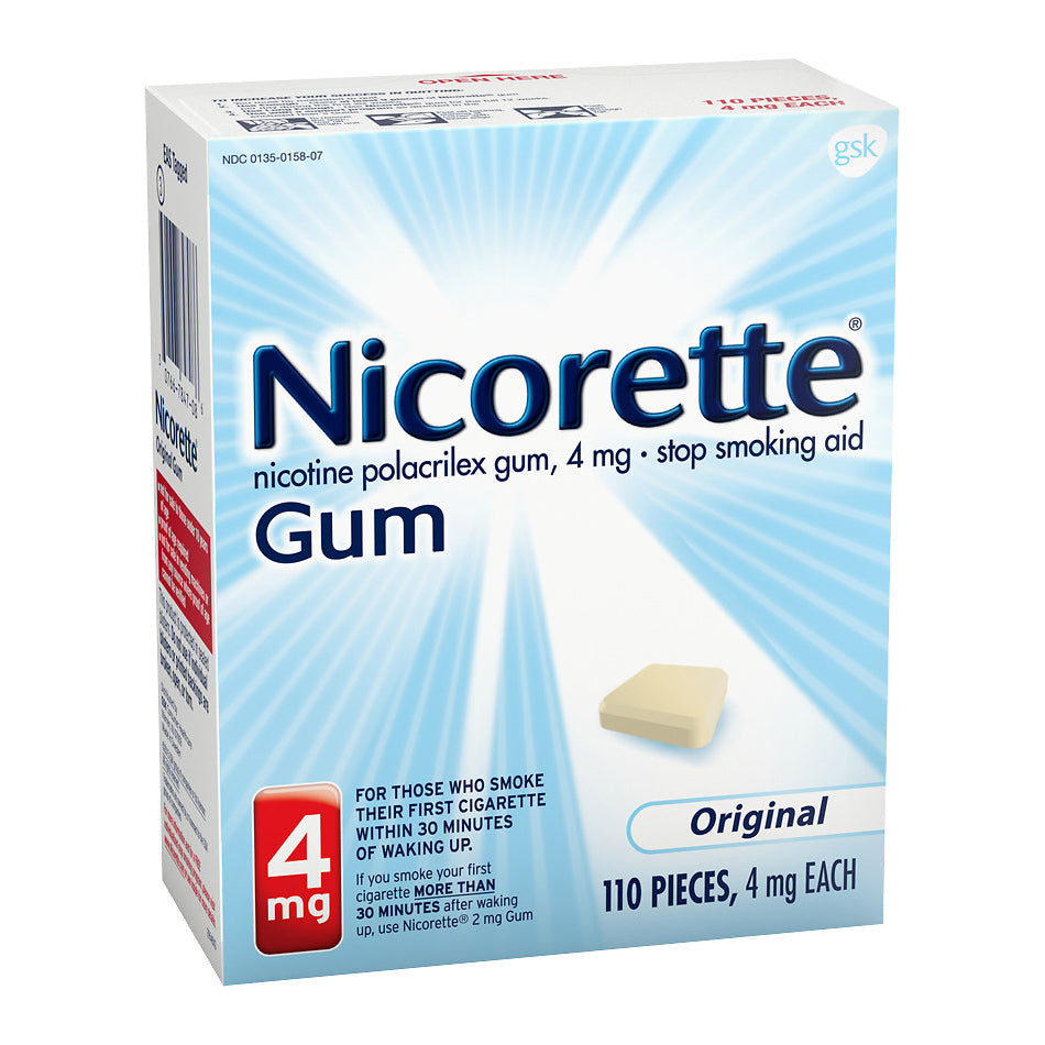 Nicorette Gum - 4mg - Original 110ct