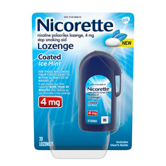 Nicorette 4mg Coated Nicotine Lozenges - Ice Mint