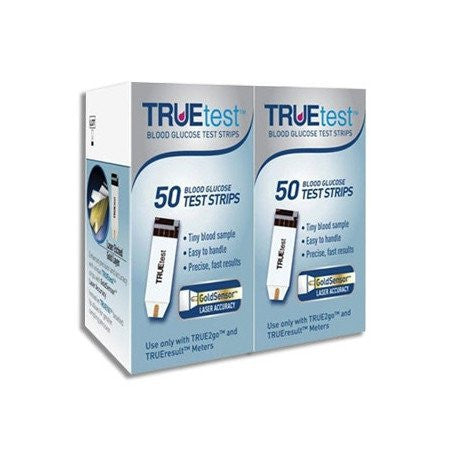 TRUEtest Glucose Test Strips 100ct
