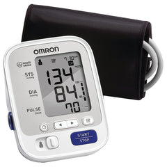 Omron 5 Series Wireless Upper Arm Blood Pressure Monitor with 9 in