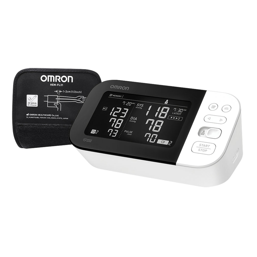 Omron BP7900 Wireless Upper Arm Blood Pressure Monitor - Black