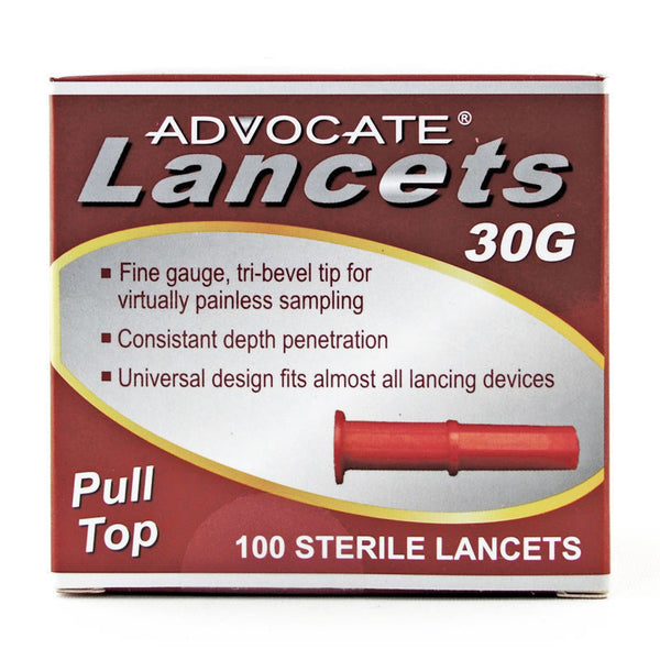 Advocate Pull-Top Lancets 30G