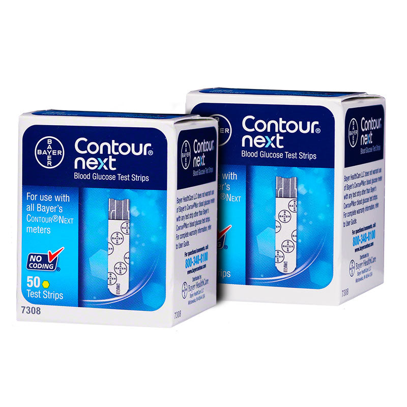 Bayer Contour NEXT EZ Glucose Meter & 50 Test Strips