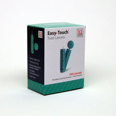 EasyTouch Universal Twist Lancets - 32G