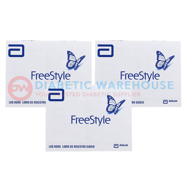 FreeStyle Log Book - 3 Pack