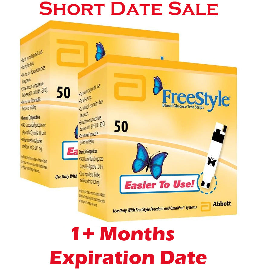 FreeStyle Test Strips 100ct - Short Dated - 1 Month