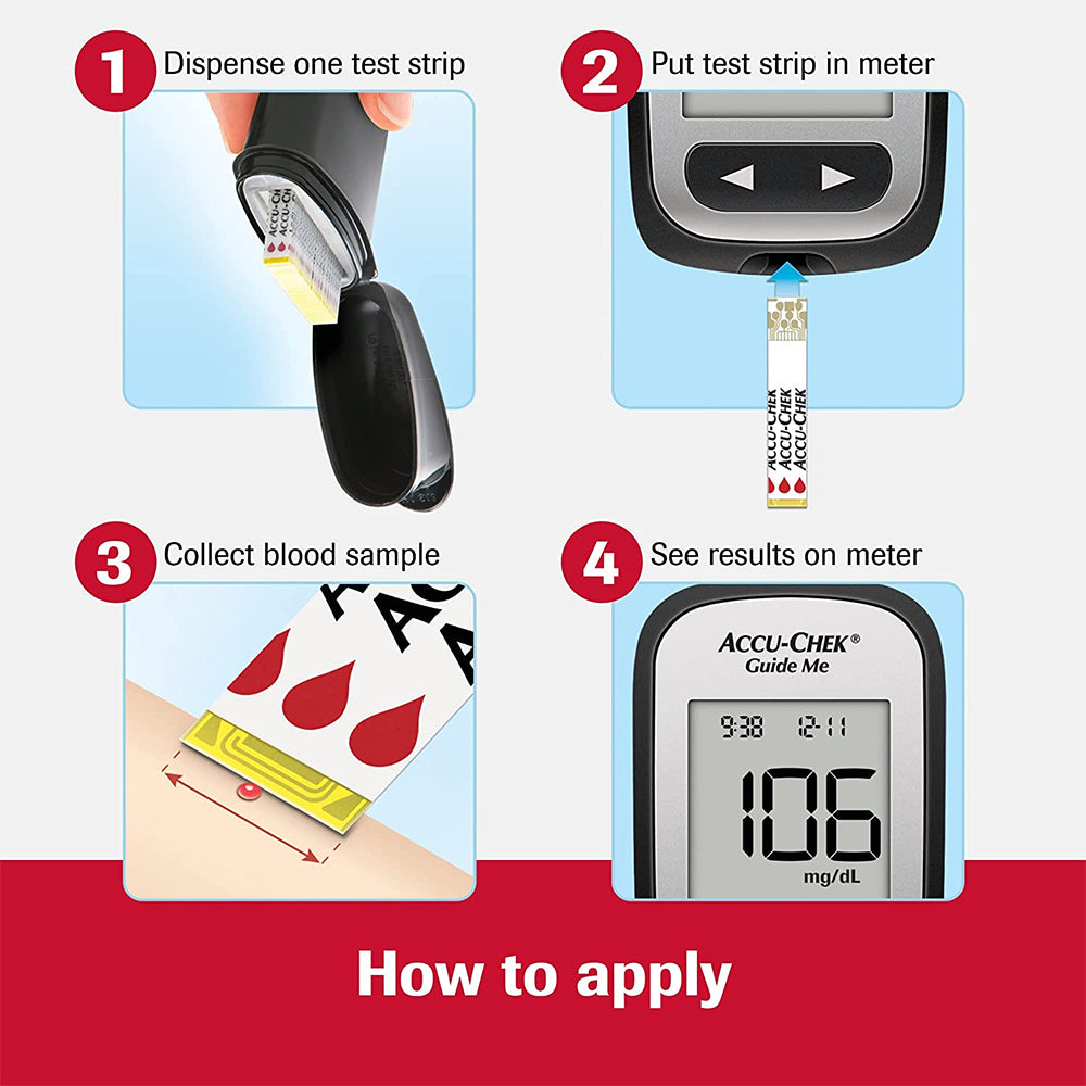 Accu Chek Guide Test Strips 100ct Accu chek guide test strips 100ct