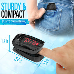 iProven Fingertip Pulse Oximeter - Sturdy and Compact