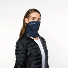 Livinguard Tube Mask Lite on Women Wearing Jacket