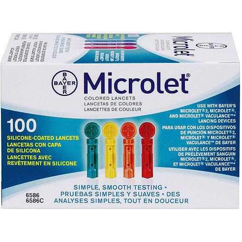 Bayer Microlet Lancets 100