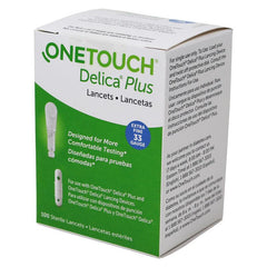 OneTouch Delica Plus Lancets 33G 