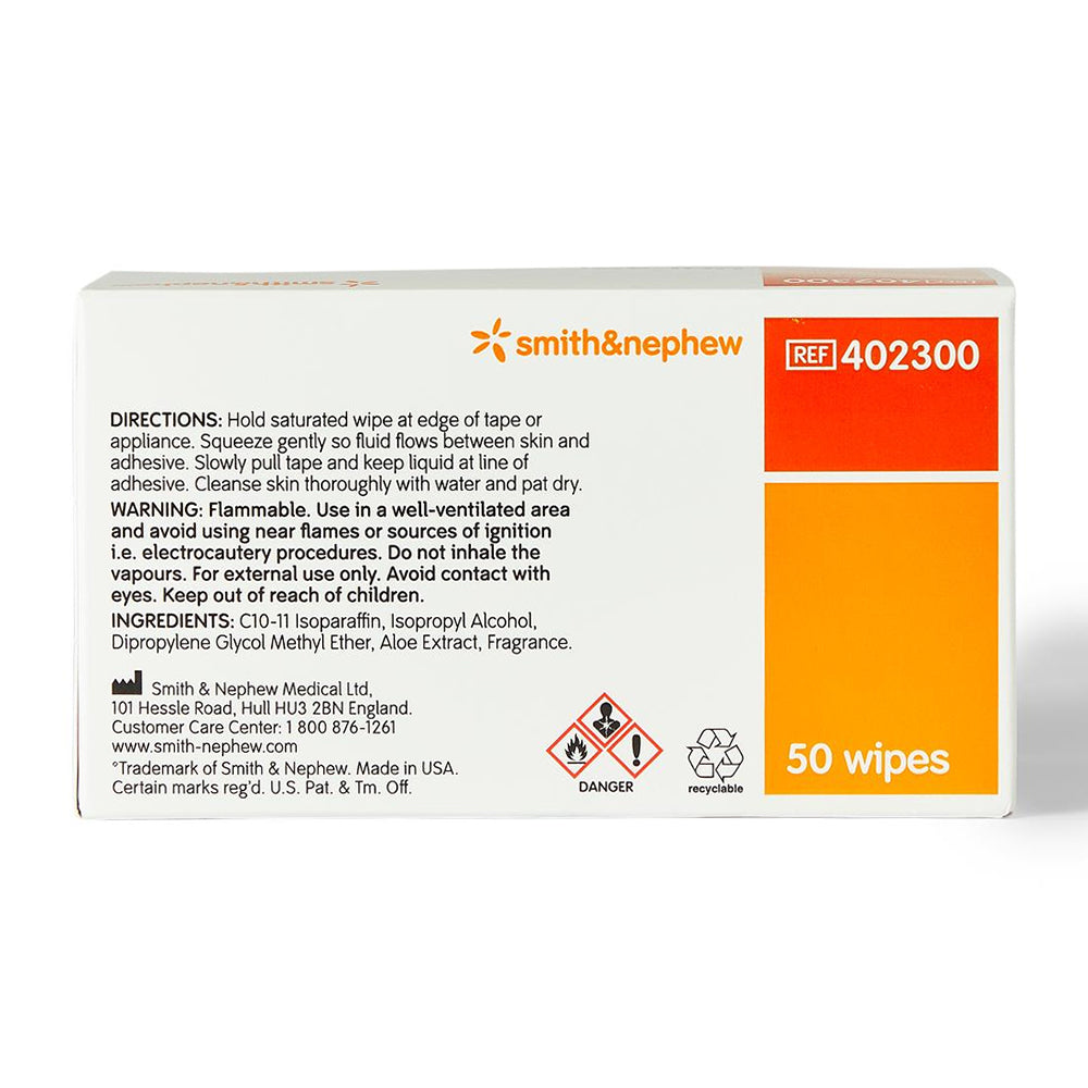 Smith & Nephew UNI-SOLVE Adhesive Remover Wipes