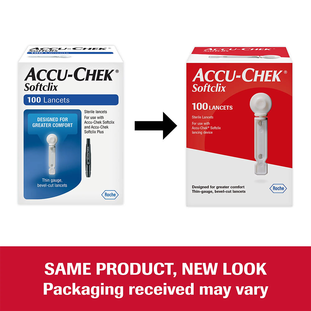 Accu-Chek Guide Glucose Meter Kit | 1 Meter + 10 SoftClix Lancets + 1  Lancing Device