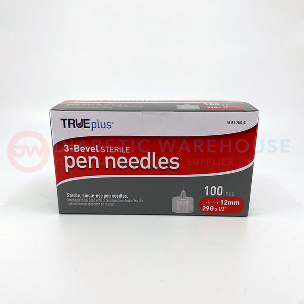 TRUEplus pen needles 29G 12mm