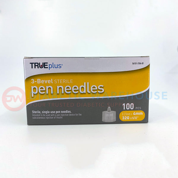 Syringe, Insulin, Disposable Pen Needles (Novofine) 32G needle, 4mm