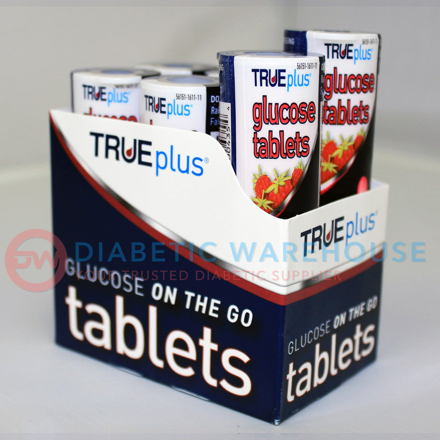 TRUEplus Tablets, Raspberry 10 ct - Pack of 6
